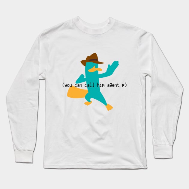 Agent P Long Sleeve T-Shirt by sofjac